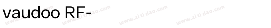 vaudoo RF字体转换